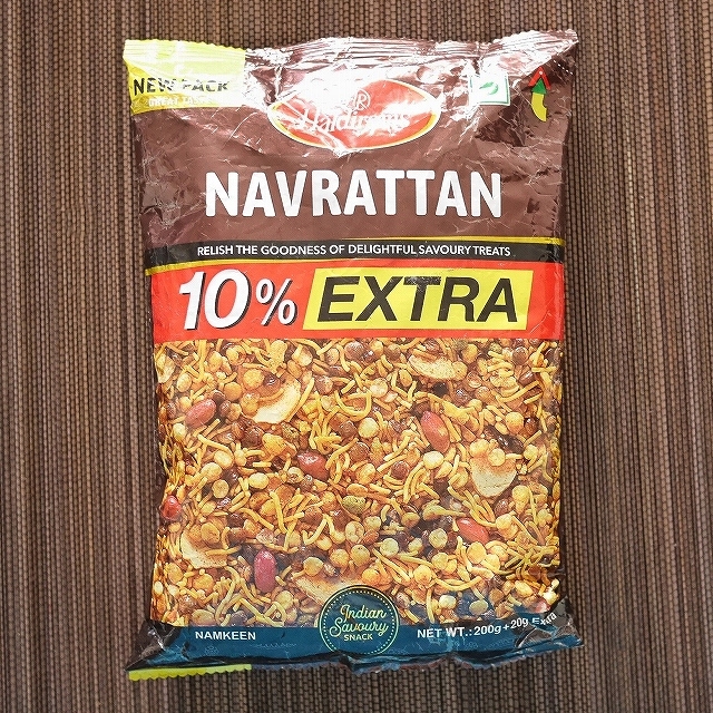 Haldiram’s NAVRATTAN　ハルディラム　ナブラタン　220gの口コミ