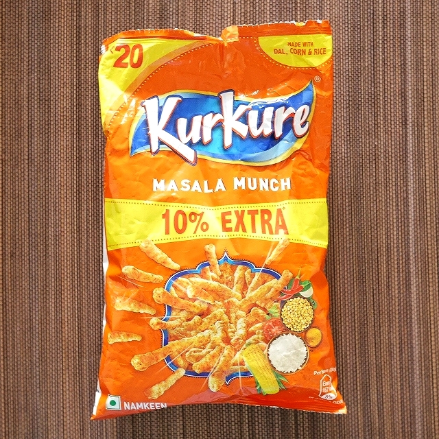KurKure MASALA MUNCH　クルクレ　マサラマンチ味　90gの口コミ