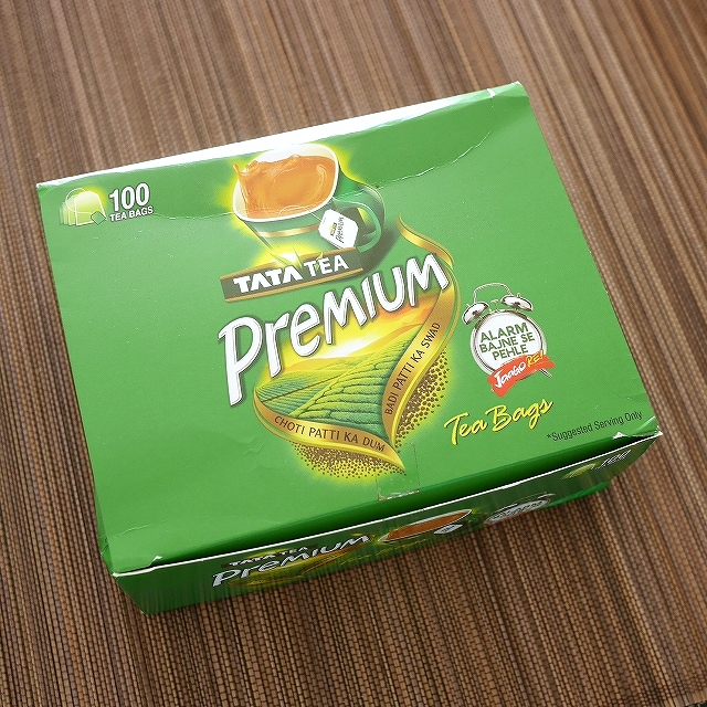 タタティープレミアム　ティーバッグ　100袋　紅茶　TATA TEA Premiumの口コミ