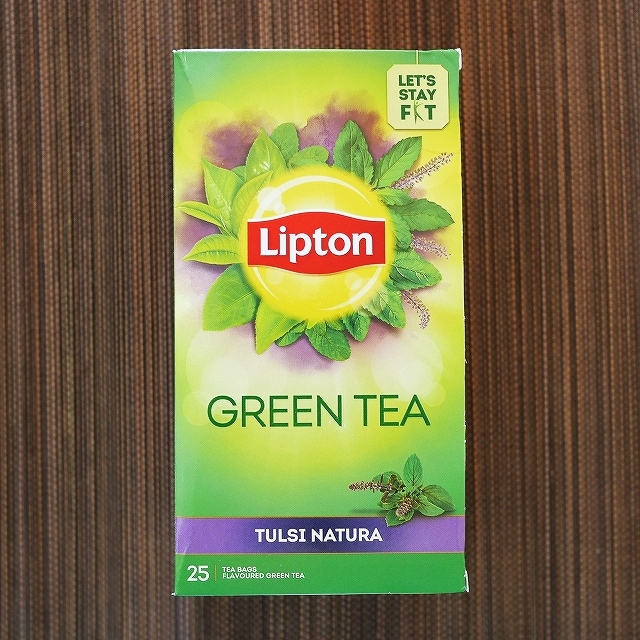 リプトン　グリーンティー　トゥルシーナチュラ　25袋　Lipton GREEN TEA TULSI NATURAの口コミ