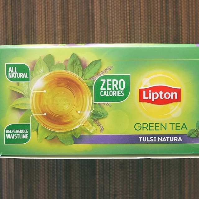 リプトン　グリーンティー　トゥルシーナチュラ　25袋　Lipton GREEN TEA TULSI NATURAの口コミ