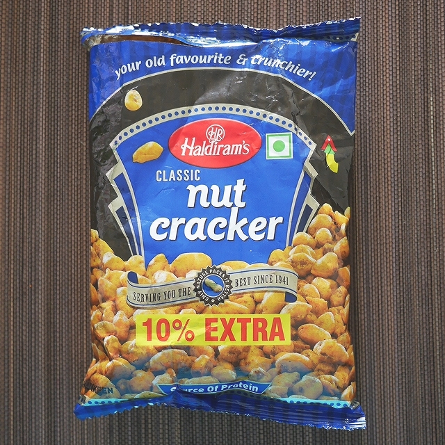 Haldiram’s CLASSIC nut cracker　ハルディラム　クラシック　ナッツクラッカー　220gの口コミ