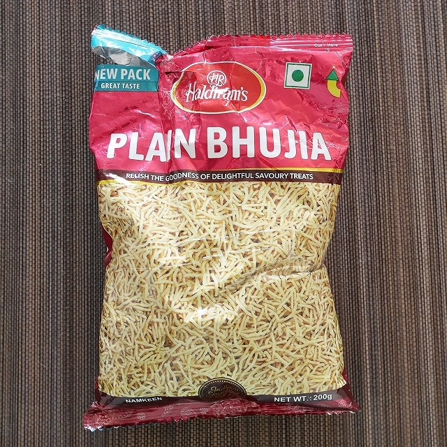 Haldiram’s PLAIN BHUJIA　ハルディラム　プレーンブジャ　200gの口コミ
