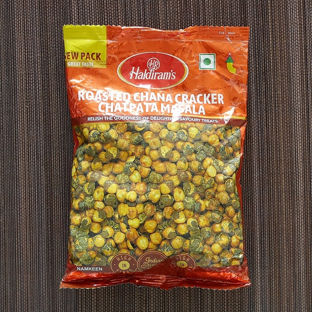 Haldiram’s ROASTED CHANA CRACKER　ハルディラム　ローストチャナクラッカー　200gの口コミ