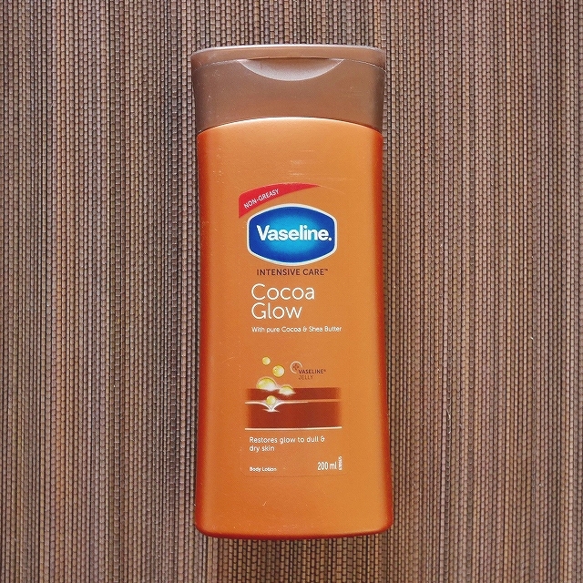ヴァセリン　ココアグロウ　ボディローション　Vaseline Cocoa Glow 200mlの口コミ