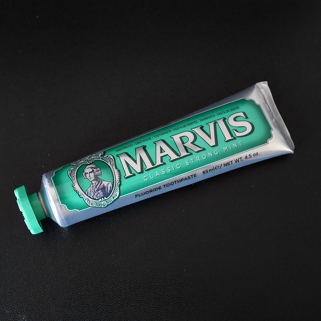 MARVIS CLASSIC STRONG MINT 85ml　マービス　クラシックストロングミント　歯磨き粉の口コミ