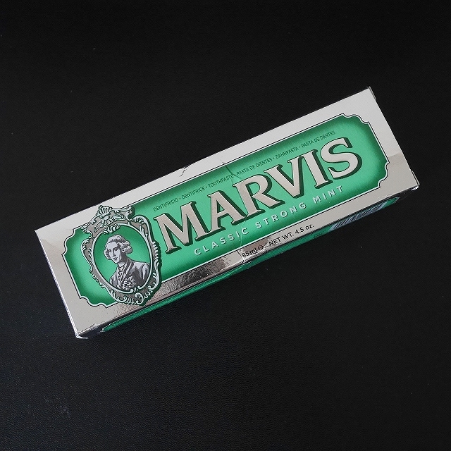 MARVIS CLASSIC STRONG MINT 85ml　マービス　クラシックストロングミント　歯磨き粉の口コミ