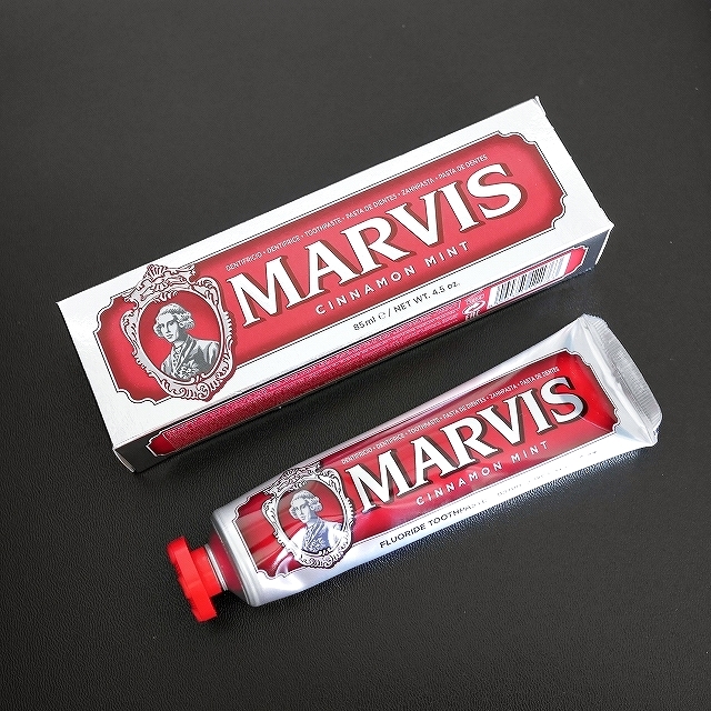 MARVIS CINNAMON MINT 85ml　マービス　シナモンミント　歯磨き粉の口コミ