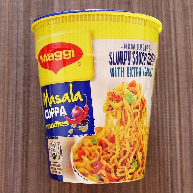 Maggi MASALA CUPPA noodles　マギー　マサラカッパヌードル　エクストラベジタブルの口コミ