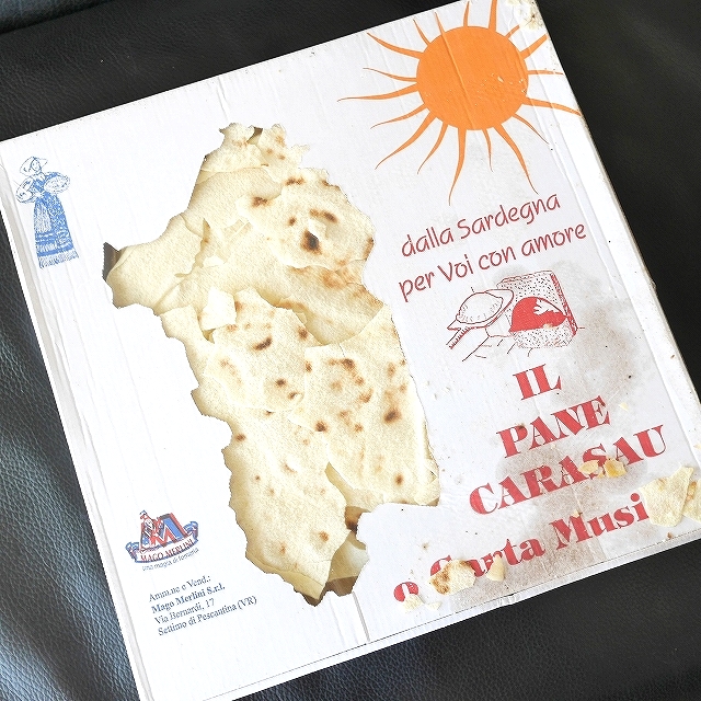 Mago Merlini S.R.L. Pane Carasau 500g　パーネカラザウ　薄焼きパンの口コミ