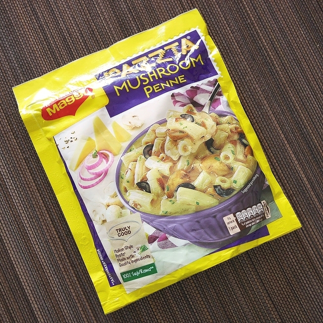 Maggi PAZZTA MUSHROOM PENNE　マギー　パスタ　マッシュルームペンネの口コミ
