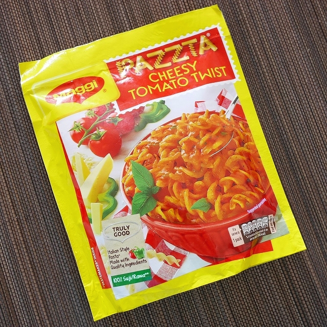 Maggi PAZZTA CHEESY TOMATO TWIST　マギー　パスタ　チージートマトツイストの口コミ