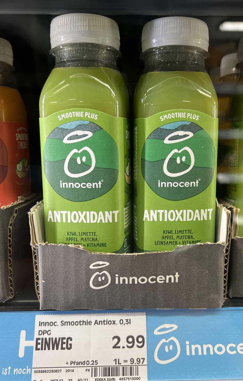 Innoc. Smoothie Antiox DPG EINWEGの口コミ