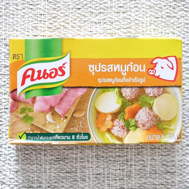 クノール　ポークコンソメキューブ　ポークスープの素　豚　Knorr　8個入りの口コミ