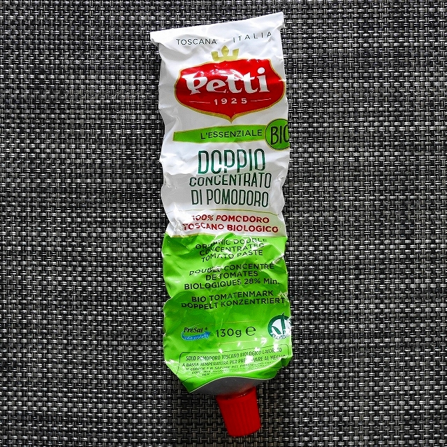 Petti DOPPIO CONCENTRATO DI POMODORO　ペッティ　チューブ入りトマトペースト　130gの口コミ