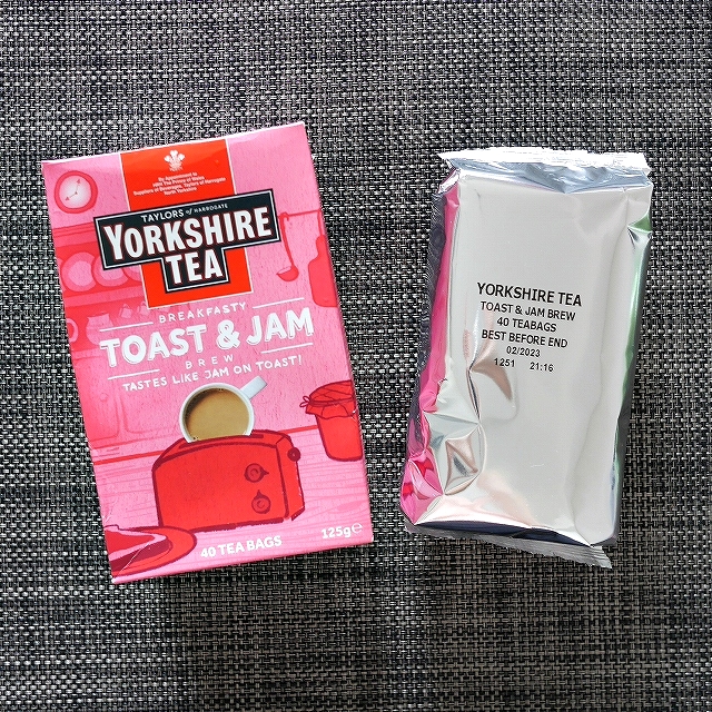 ヨークシャーティー　トースト＆ジャムブリュー　40ティーバッグ紅茶　Yorkshire Tea Toast & Jamの口コミ