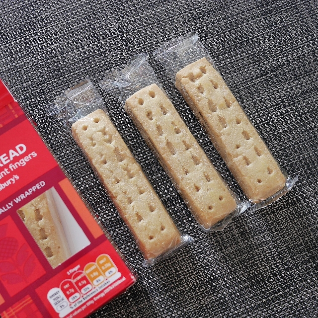 セインズベリーズ　ハイランドショートブレッド　6本入り　Sainsbury's Highland SHORTBREADの口コミ