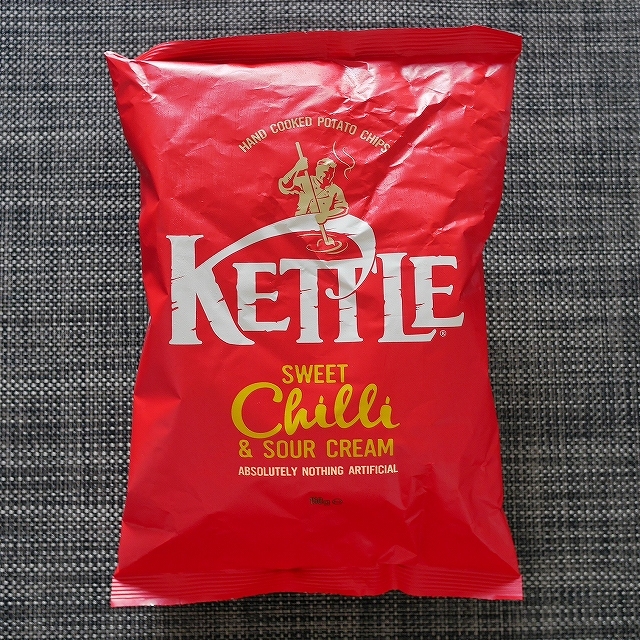 ケトル　ポテトチップス　スイートチリ＆サワークリーム　Kettle Sweet Chilli & Sour Creamの口コミ