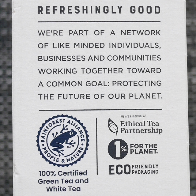 グッドアース　ホワイトティー　エルダーフラワー＆ペア　ティーバッグ　GOOD EARTH WHITE TEAの口コミ