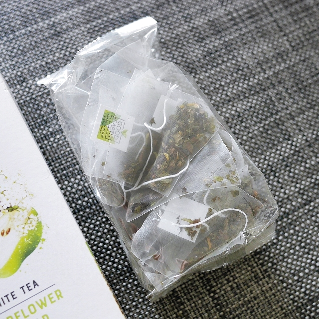 グッドアース　ホワイトティー　エルダーフラワー＆ペア　ティーバッグ　GOOD EARTH WHITE TEAの口コミ