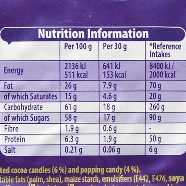 キャドバリー　デイリーミルク　ジェリーポッピングキャンディー　Cadbury Jelly Popping Candyの口コミ