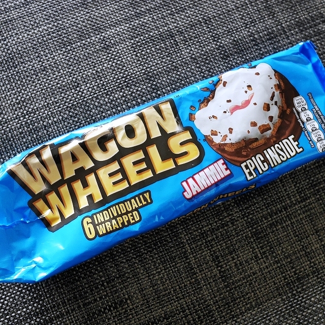 バートンズ　ワゴンウィールズジャミー　6個入り　Burton's Wagon Wheels Jammieの口コミ
