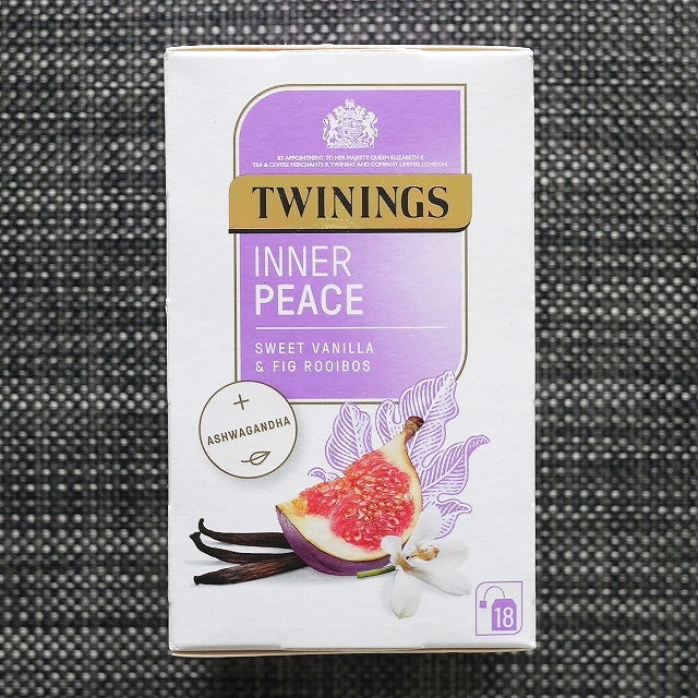 トワイニング　インナーピース　スイートバニラ＆フィグルイボス　ティーバッグ　TWININGS INNER PEACEの口コミ