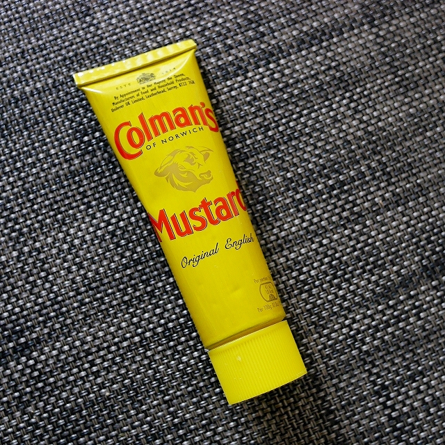 コールマン　オリジナルイングリッシュマスタード　チューブ入り　Colman's English Mustard 50gの口コミ