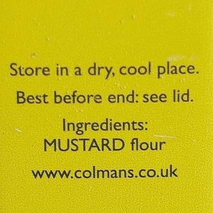 コールマン　マスタードパウダー　Colman's Double Superfine Mustard Powder 57gの口コミ