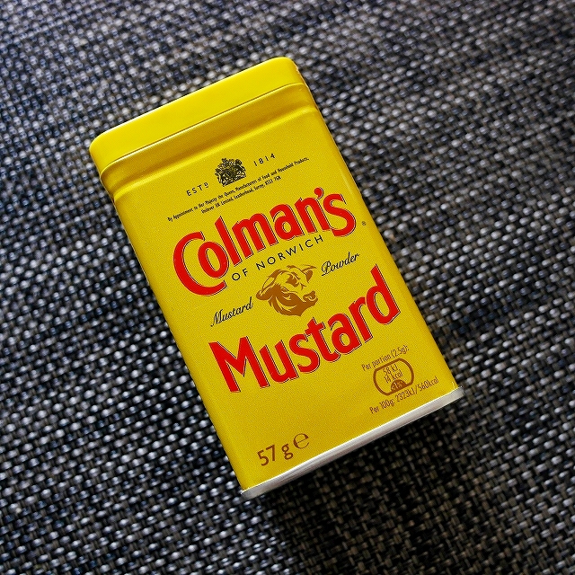 コールマン　マスタードパウダー　Colman's Double Superfine Mustard Powder 57gの口コミ