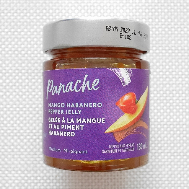 パナシェ　マンゴーハバネロペッパージェリー　Panache MANGO HABANERO PEPPER JELLYの口コミ