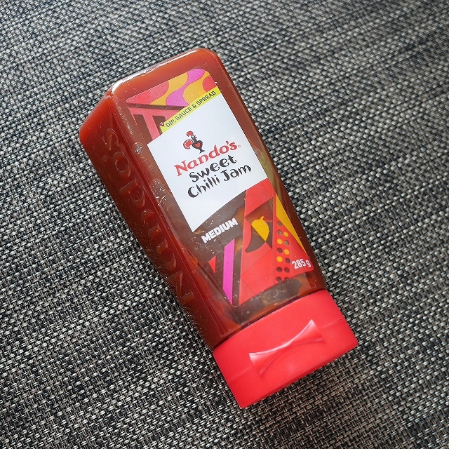 ナンドーズ　スイートチリジャム　ミディアム　Nando's Sweet Chilli Jam Medium 285gの口コミ