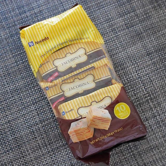 Noceda JACOBINA Square Biscuit 25g×10個　ジャコビナビスケットの口コミ