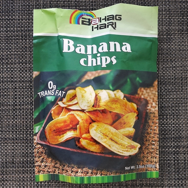 バハッグハリ バナナチップス　BAHAGHARI Banana chips 100gの口コミ