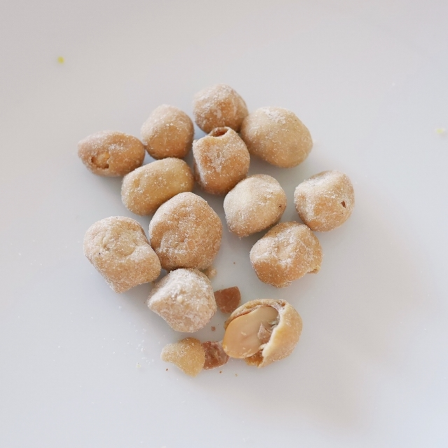 ナガラヤ　クラッカーナッツ　ピーナッツ　アドボ味　NAGARAYA CRACKER NUTS ADOBOの口コミ