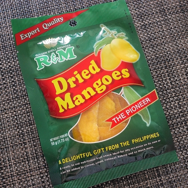 R&M Dried Mangoes 50g ドライマンゴーの口コミ