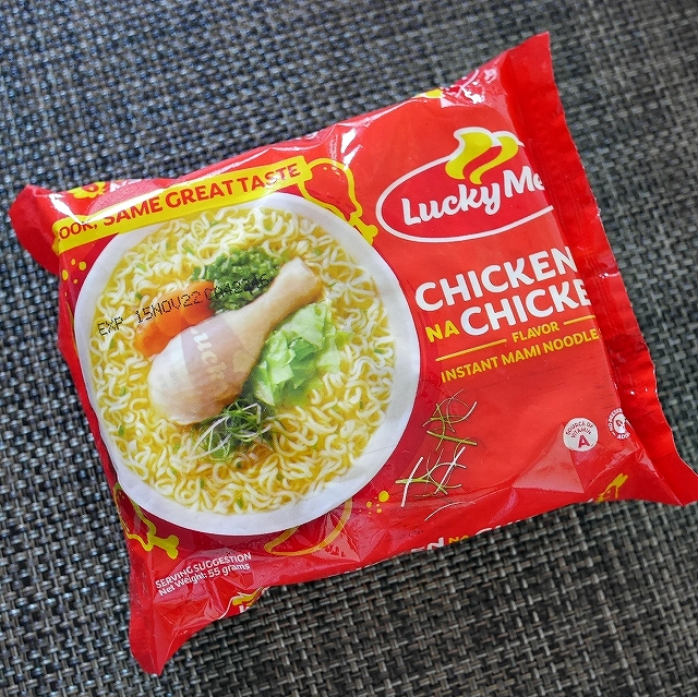 ラッキーミー　チキン　インスタント麺　マミヌードル　Lucky Me! Chicken na Chicken mamiの口コミ