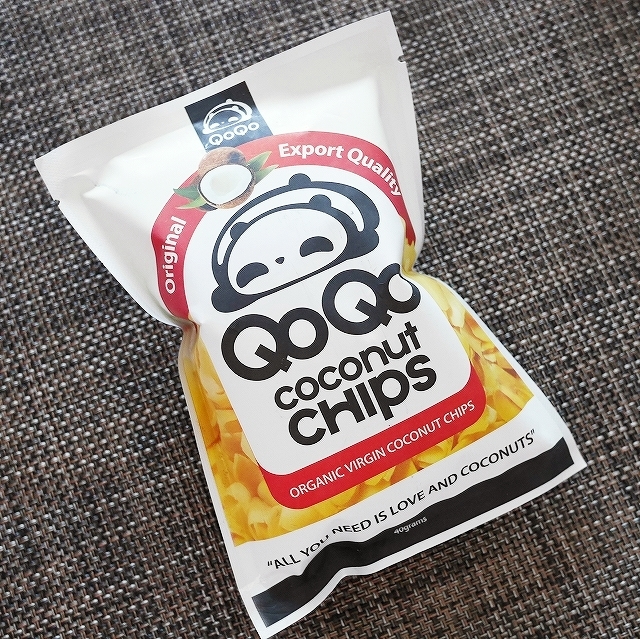 QoQo　ココナッツチップス　QoQo coconut CHIPS 40gの口コミ