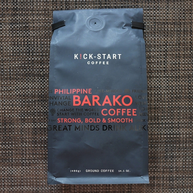 キックスタートコーヒー　フィリピンバラココーヒー　粉　KICK-START COFFEE BARAKO COFFEEの口コミ