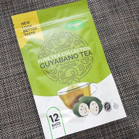 グヤバノティー　ティーバッグ　12個　Ginga Guyabano Tea 24gの口コミ
