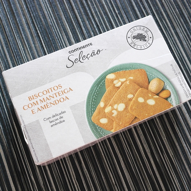 CONTINENTE Biscoitos de Manteiga e Amêndoa アーモンドバタークッキーの口コミ