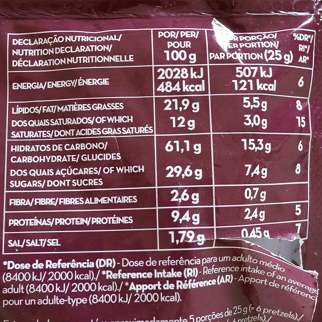 CONTINENTE Pretzels Salgados　ミルクチョコレートがけソルティプレッツェルの口コミ