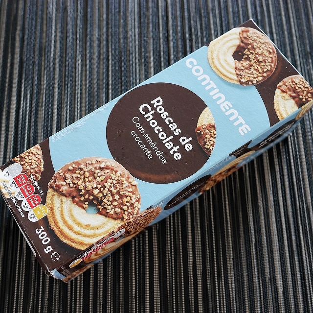 CONTINENTE Roscas de Chocolate ドーナツ型アーモンドチョコレートクッキーの口コミ