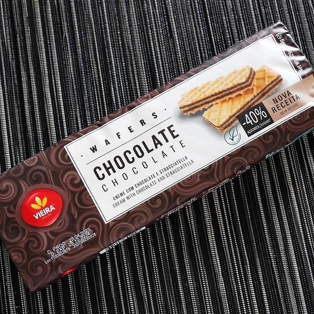 ビエイラ・デ・カストロ　チョコレートウエハース　砂糖40％オフ　VIEIRA WAFERS CHOCOLATEの口コミ