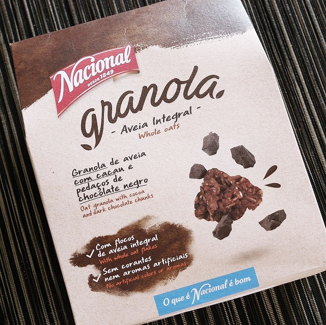 Nacional granola Aveia Integral　全粒オーツ麦グラノーラ　カカオとダークチョコレート入りの口コミ