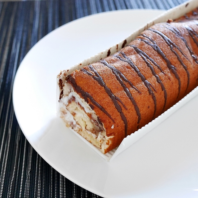 pingo doce torta com recheio de morango　イチゴジャムロールケーキの口コミ