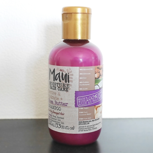 マウイモイスチャー　シアバターシャンプー　Maui Moisture Shea Butter 100mlの口コミ