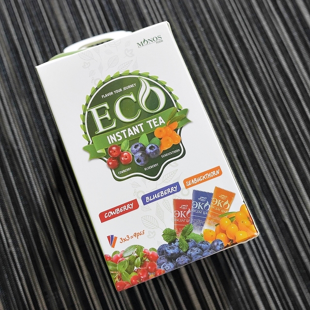 MONOS FOOD ECO INSTANT TEA　エコインスタントティー　カウベリー　ブルーベリー　シーバックソーンの口コミ