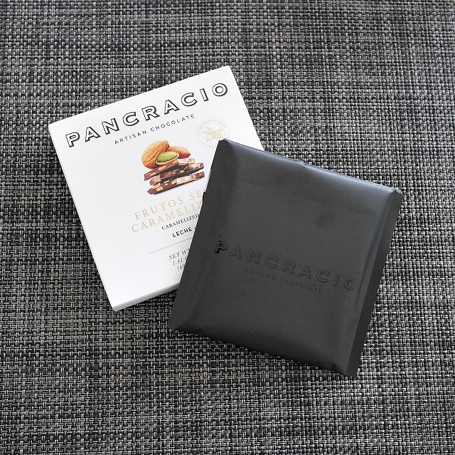 パンクラシオ　キャラメライズドナッツミルクチョコレート　40g　PANCRACIO FRUTOS SECOSの口コミ