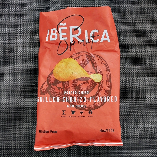 イベリカスピリット　ポテトチップス　グリルドチョリソー味　IBERICA Spirit GRILLED CHORIZOの口コミ